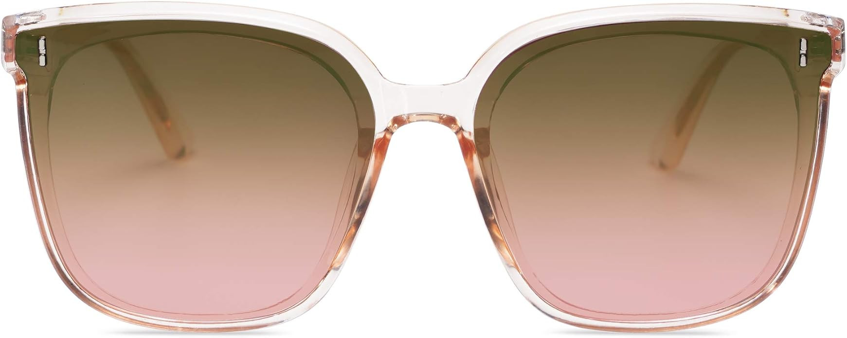 SOJOS Trendy Oversized Sunglasses for Women and Men | Amazon (US)