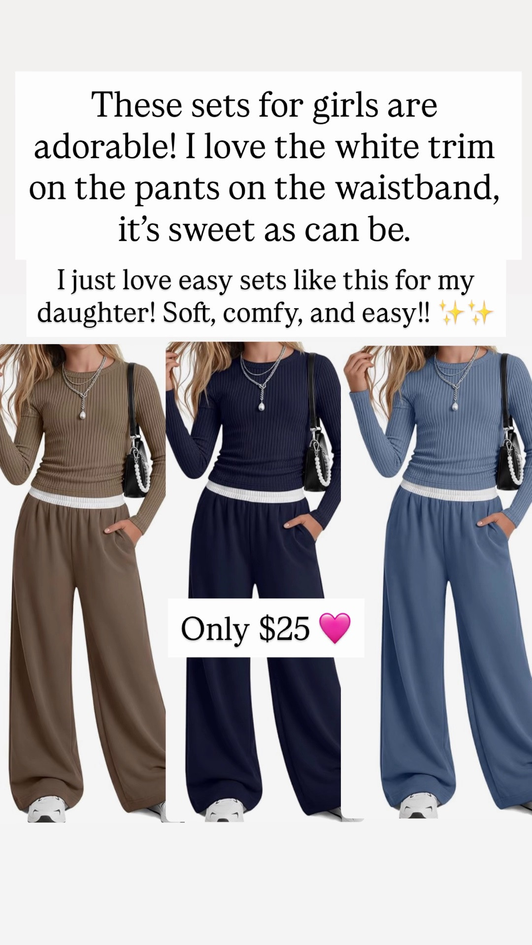 I love easy sets for girls.

#LTKKids