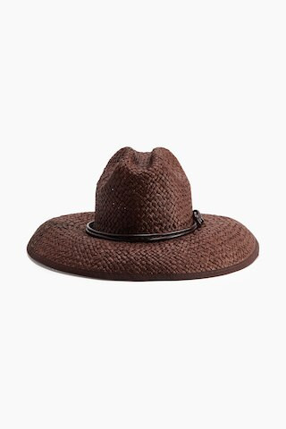 H & M - Handmade straw hat - Dark Brown | H&M (UK, MY, IN, SG, PH, TW, HK)