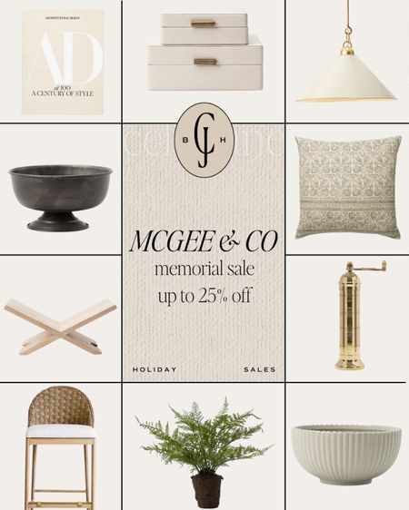 Grab your favorite McGee & Co. pieces during their Memorial Day sale! #mcgeeandco #homesale #memorialday

#LTKHome #LTKSaleAlert