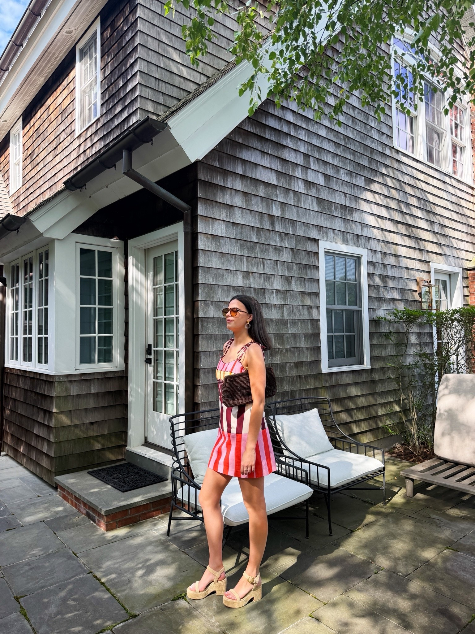 English factory dress perfect for end of summer living!