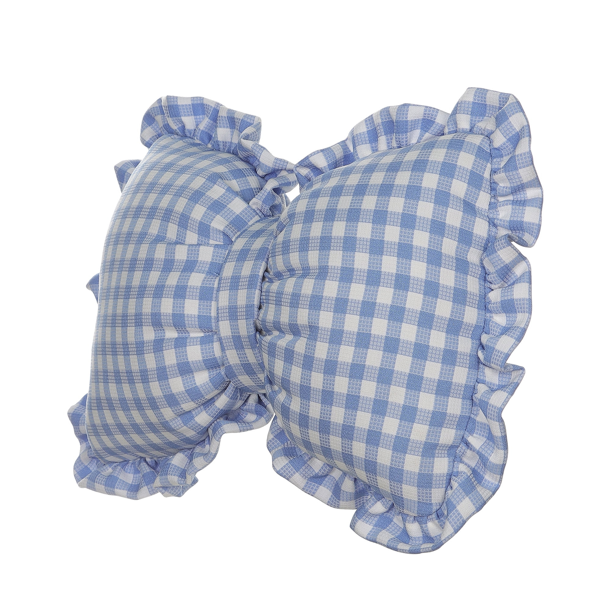 Way to celebrate , 18.5inch ,Gingham Blue Pillow | Walmart (CA)