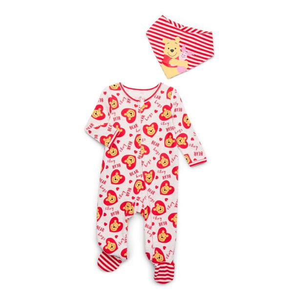 Winnie the Pooh Baby Valentine's Day Layette Gift Set, 2-Piece, Sizes Newborn-6/9 Months - Walmar... | Walmart (US)