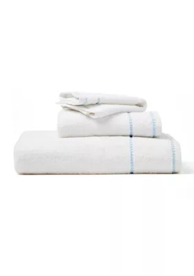 Cotton Trim Bath Towel Collection | Belk