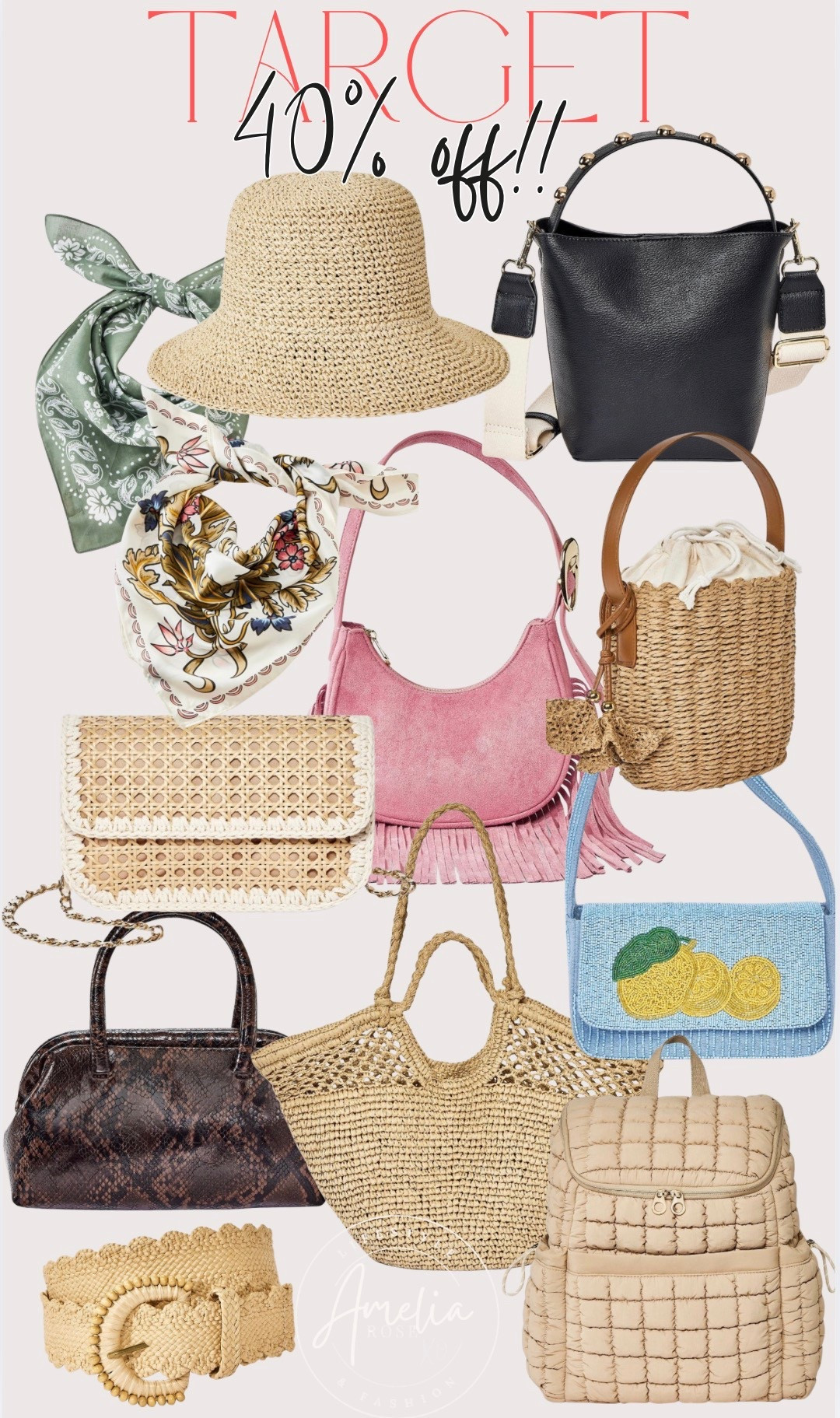 40% off bags, accessories, and jewelry 

#LTKSaleAlert #LTKBeauty #LTKootd