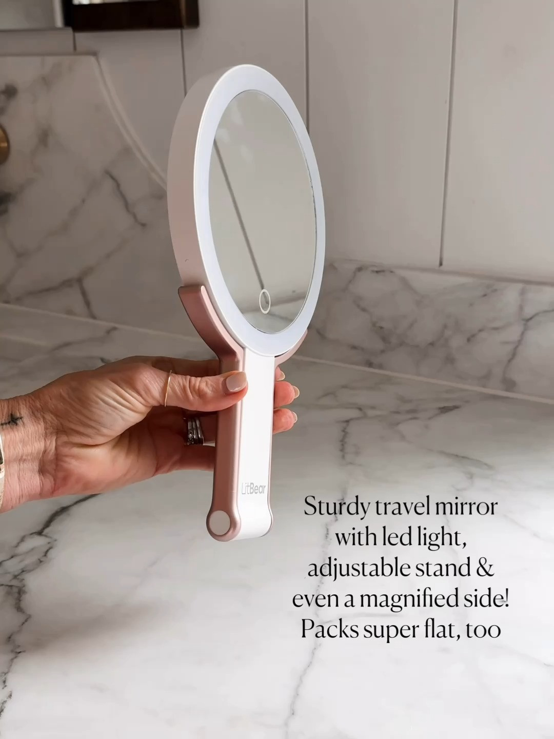 Sugarplum Travel Essentials | My new favorite travel mirror  

 #LTKSeasonal #LTKSaleAlert #LTKTravel