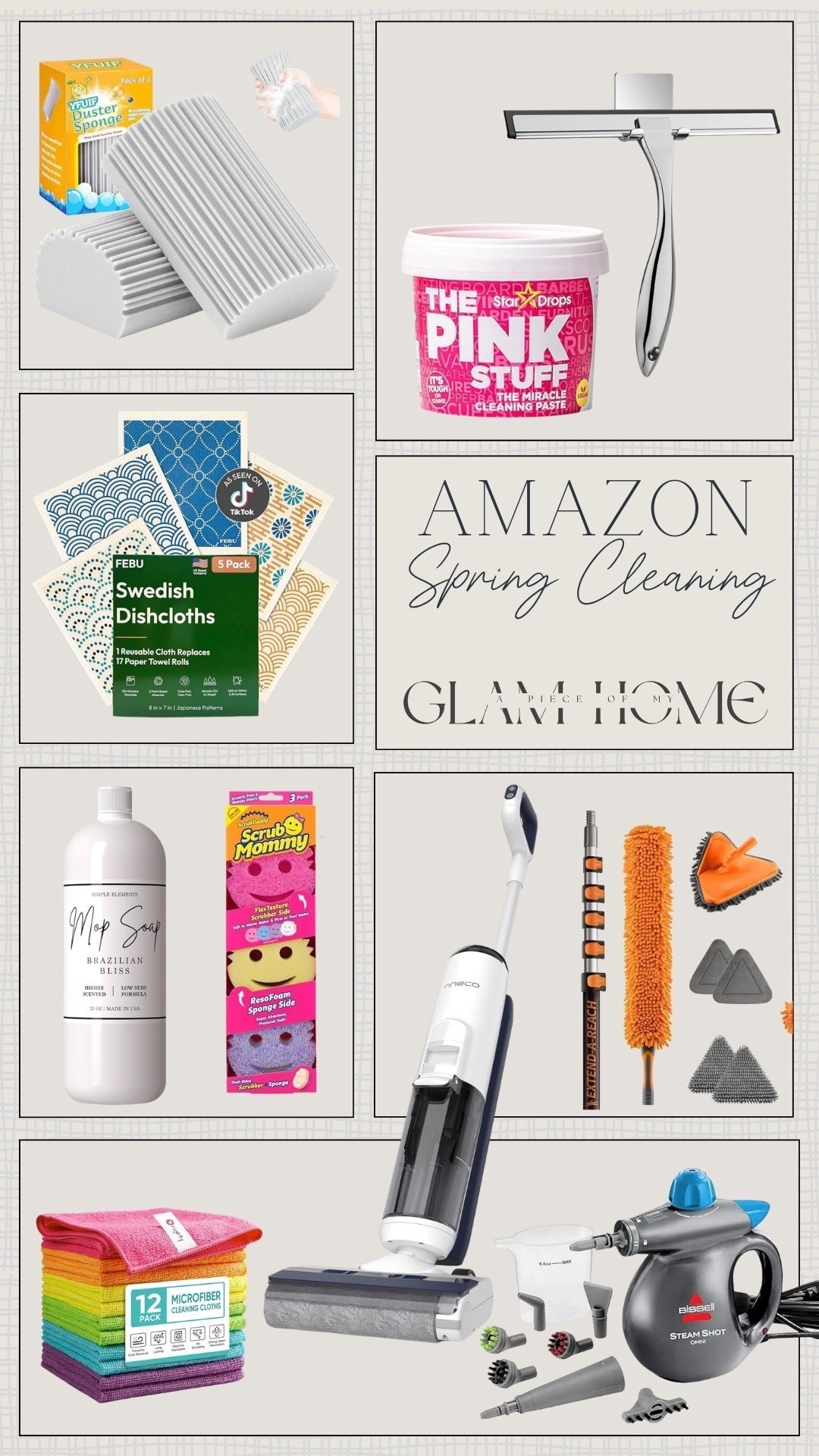 Amazon spring cleaning essentials! 

amazon cleaning essentials, spring cleaning, amazon home finds, cleaning hacks, cleaning supplies, home refresh, spring home refresh, affordable cleaning products, everyday cleaning essentials, amazon home essentials, organized home, deep cleaning, tidy home tips, cleaning must haves, spring home reset, eco friendly cleaning, quick cleaning tips, clean and cozy home, home organization ideas



#liketkit 
@shop.ltk
https://liketk.it/5XL11