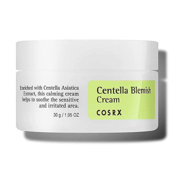 COSRX Centella Blemish Cream, 1.05 fl.oz / 30g | Centella | Korean Skin Care, Vegan, Cruelty Free... | Amazon (US)