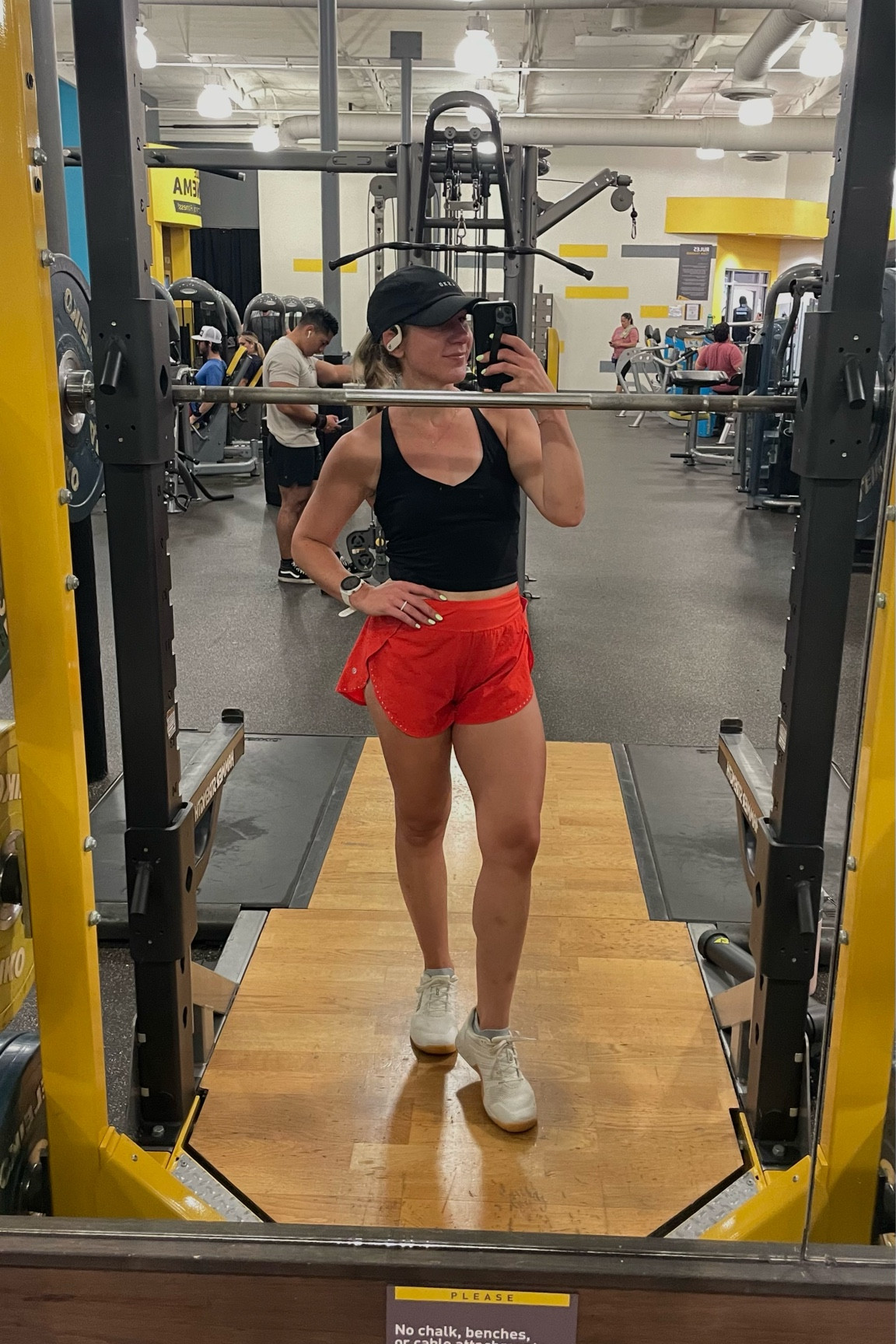 5 mile run and lower body strength day ootd!