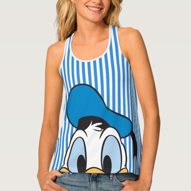 Donald Duck | Peek-a-Boo Tank Top | Zazzle | Zazzle