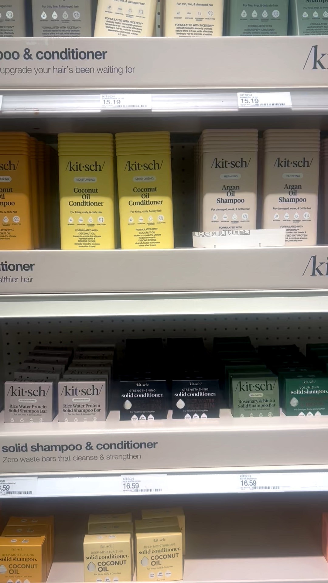 New Kitsch Shampoo / Conditioners at Target! ✨
… I got the rosemary, will report back!

 

#LTKmorningroutine #LTKBeauty #LTKFindsUnder50