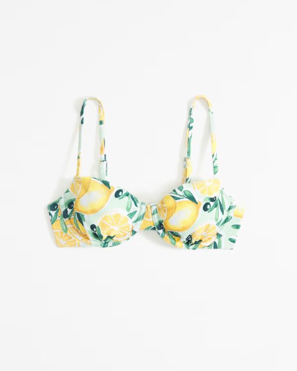 90s Clean Underwire Bikini Top | Abercrombie & Fitch (US)