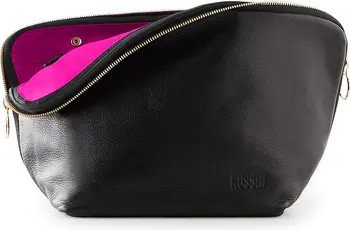 Vacationer Leather Makeup Bag | Nordstrom