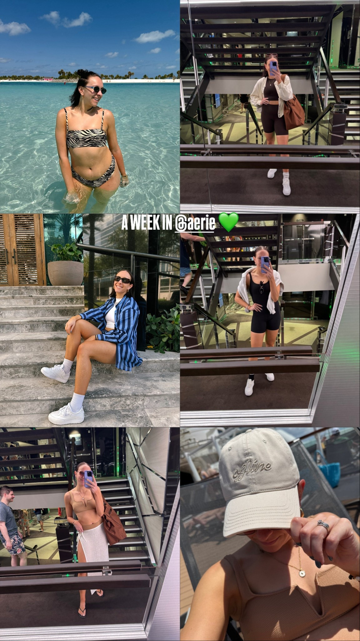 A week in aerie 

#LTKSwim #LTKFindsUnder50 #LTKTravel
