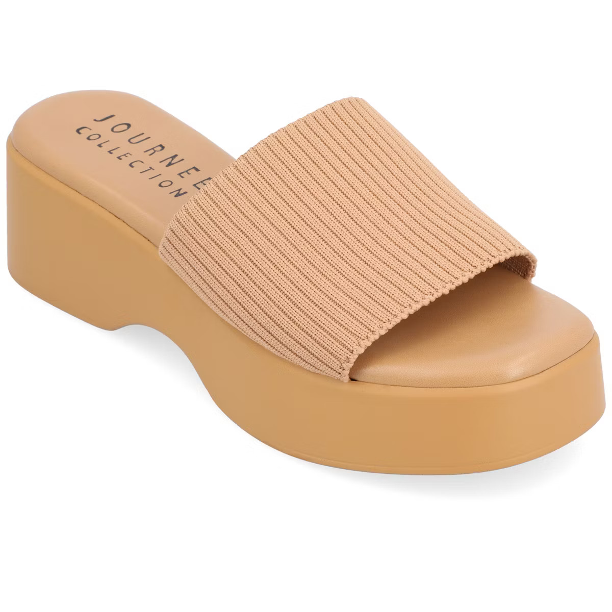 Journee Collection Womens Emani Tru Comfort Foam Platform Slip On Sandal | Target
