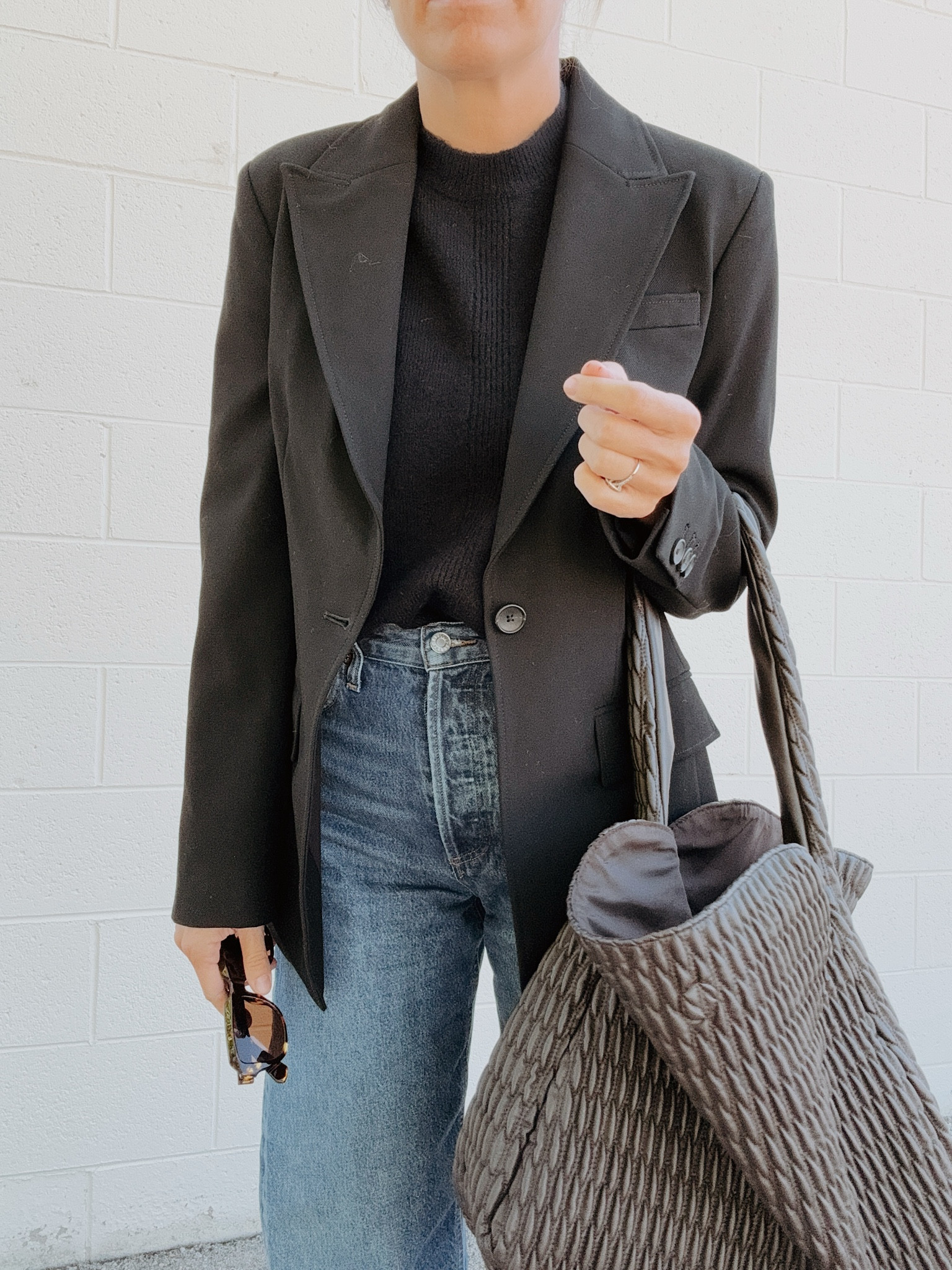 Adding a blazer over a sweater is such a classic look 🤍🤍

#LTKOver40 #LTKFindsUnder100