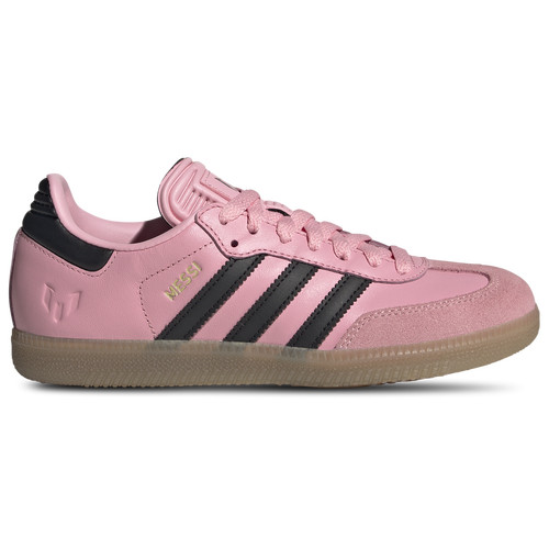 adidas Boys adidas Samba x Messi - Boys' Grade School Soccer Shoes Light Pink/Black/Gum Size 05.5 | Foot Locker (US)