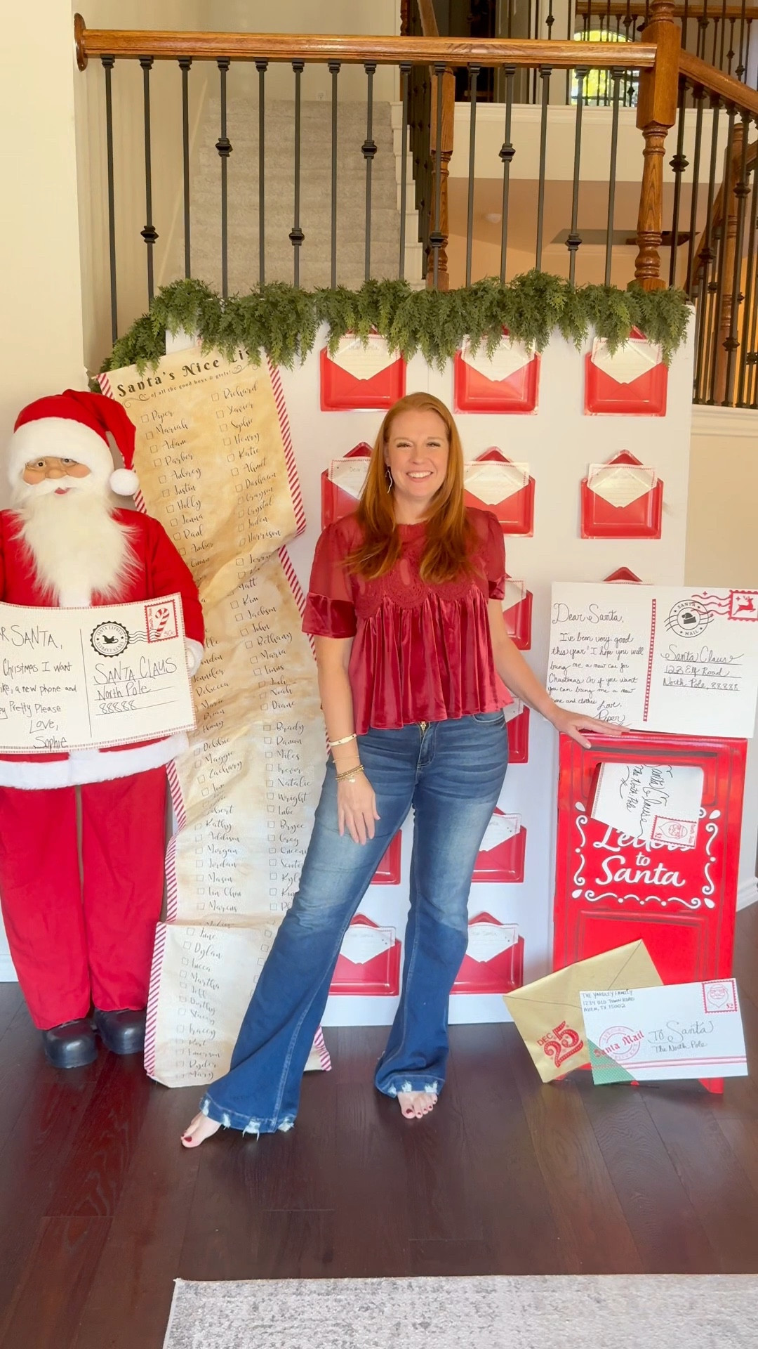 Delivering Christmas magic—one letter to Santa at a time! This festive DIY Christmas photo backdrop is proof that a little DIY magic goes a long way.



#LTKParties #LTKSeasonal #LTKHoliday