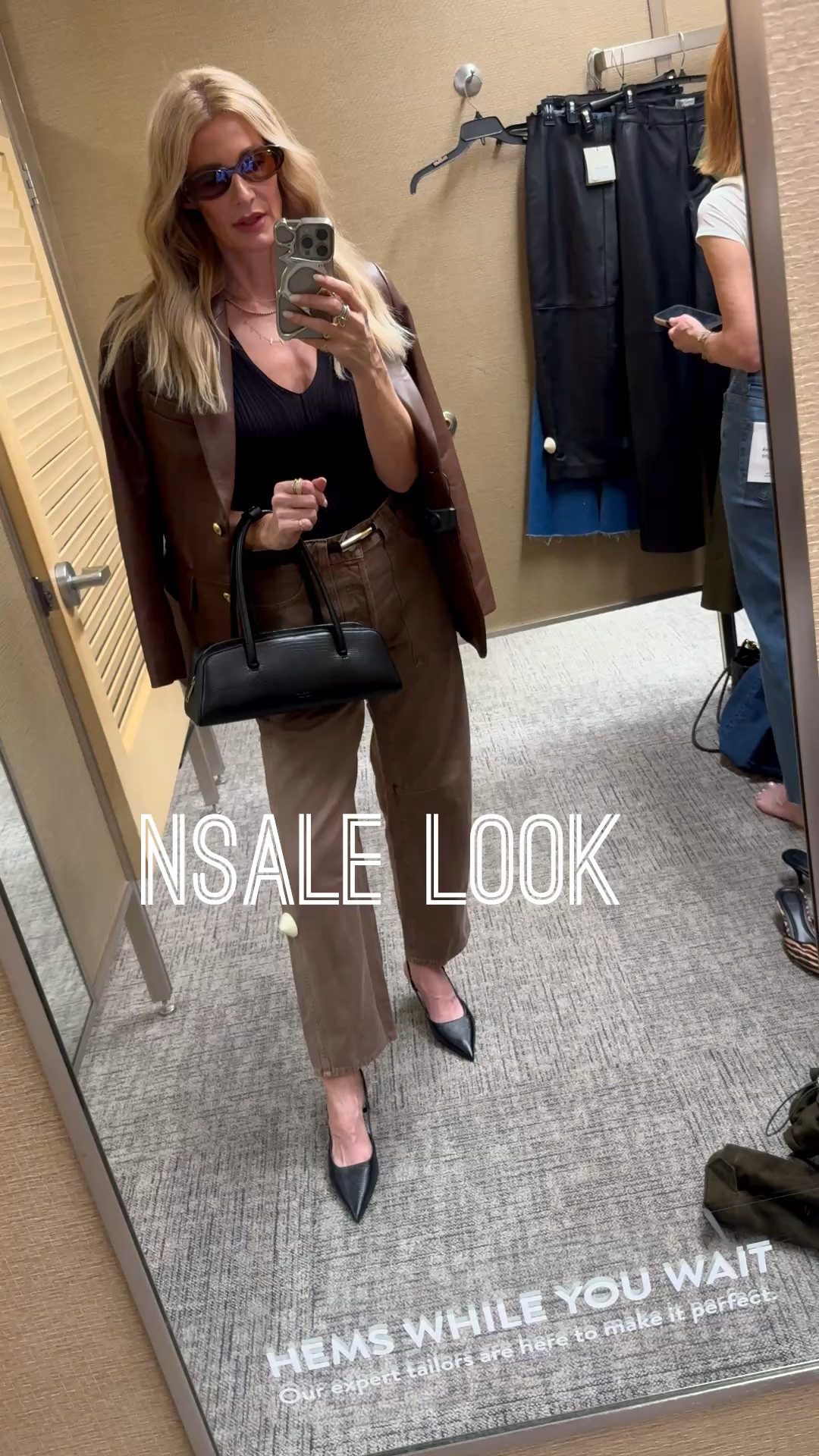 Entire look from the NSale! 🤎

Love this chocolate brown leather blazer by Rag & Bone. It’s a timeless wardrobe staple that will never go out of style and instantly elevates any outfit. I paired it with these tan Madewell darted barrel jeans for such a chic, sophisticated look that’s perfect for fall.

✨ Wearing an XS in the blazer and a size 24 in the jeans. Both pieces run true to size.

#LTKootd #LTKOver40 #LTKSaleAlert