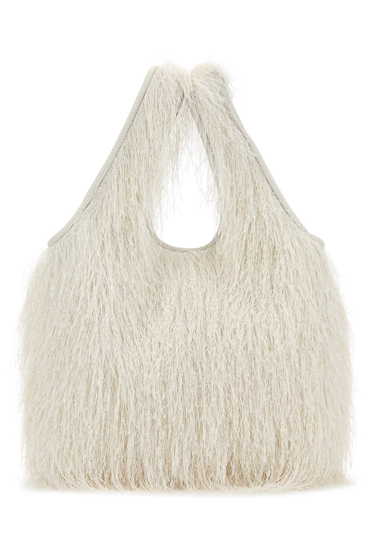 Dries Van Noten White Fabric March Handbag | Italist.com US