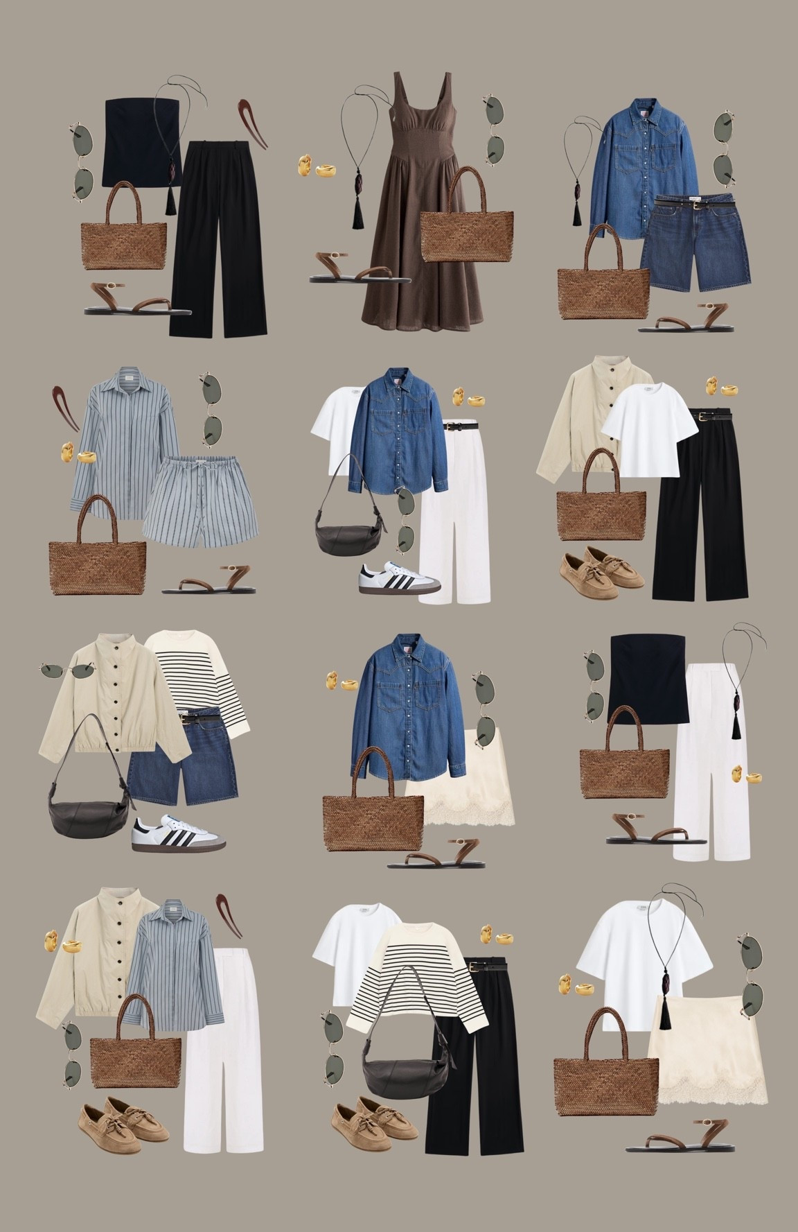 Summer capsule wardrobe ☀️

#LTKsummer