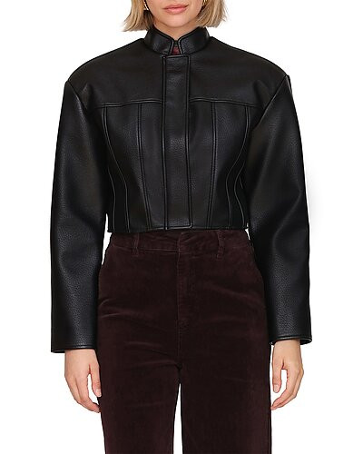 Vegan Leather Jacket | Gilt & Gilt City