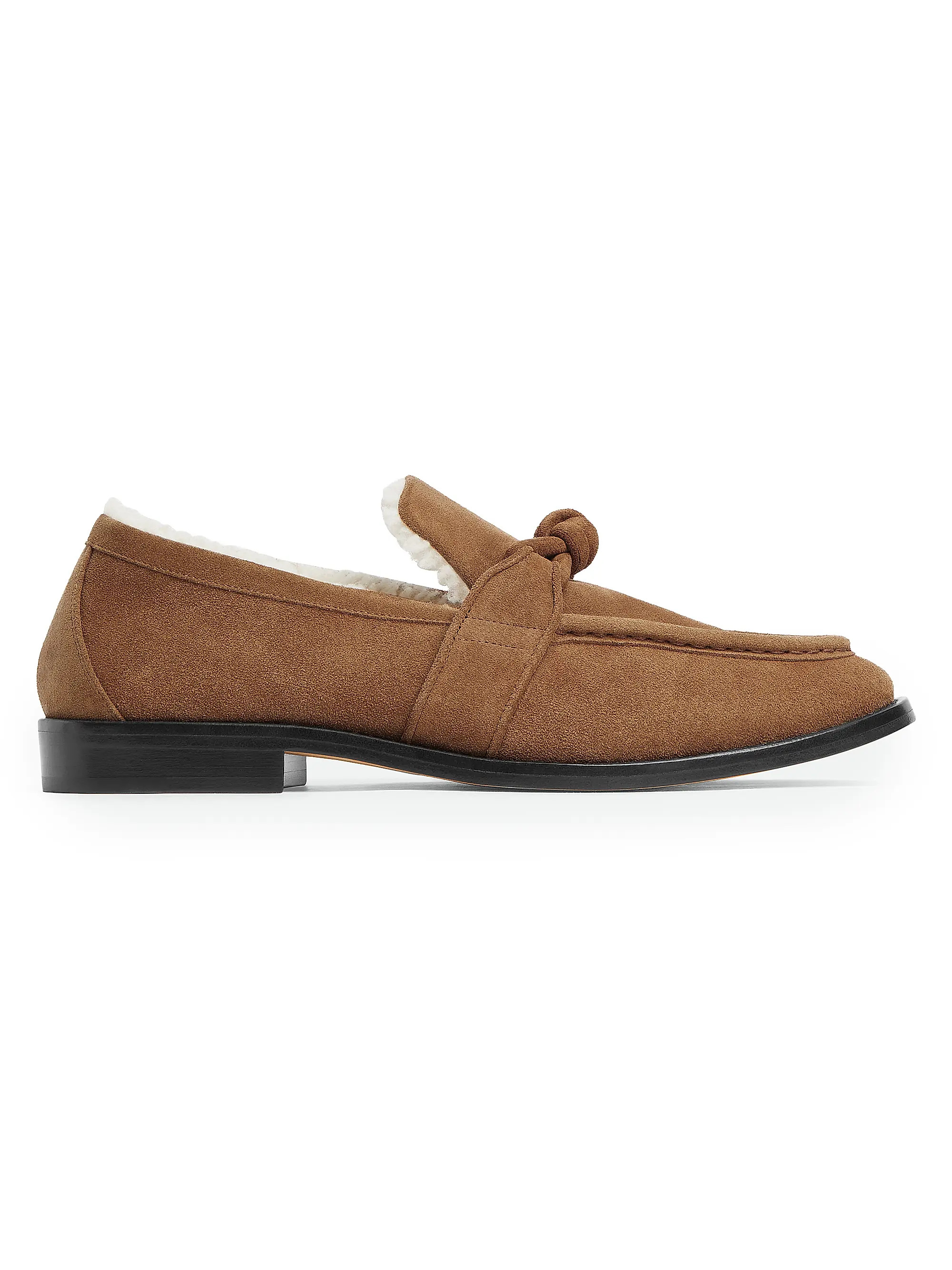 Astaire Shearling-Lined Suede Loafers | Saks Fifth Avenue