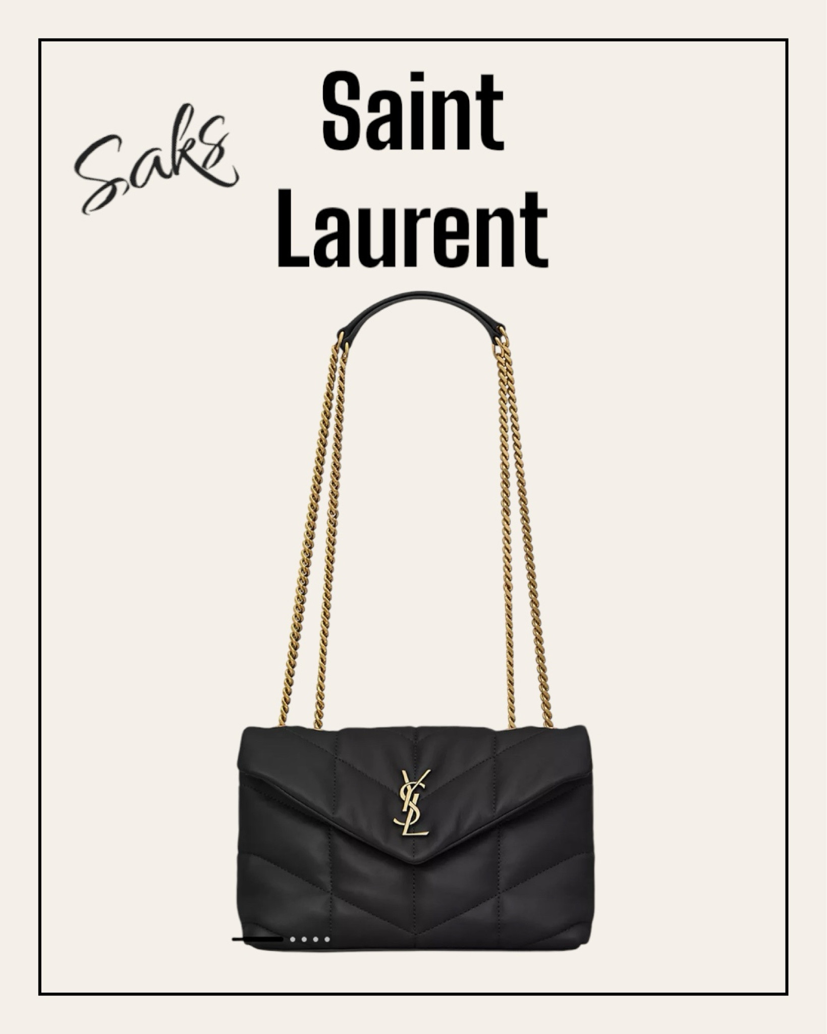 YSL trending black bag. 
#ysl

#LTKitbag
