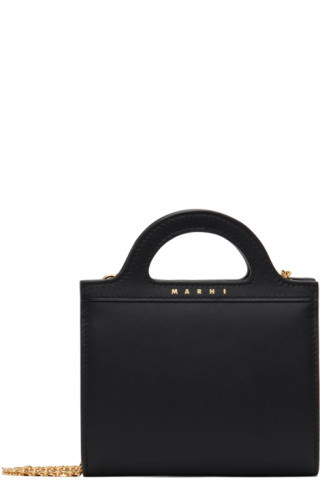 Black Billfold Chain Bag | SSENSE