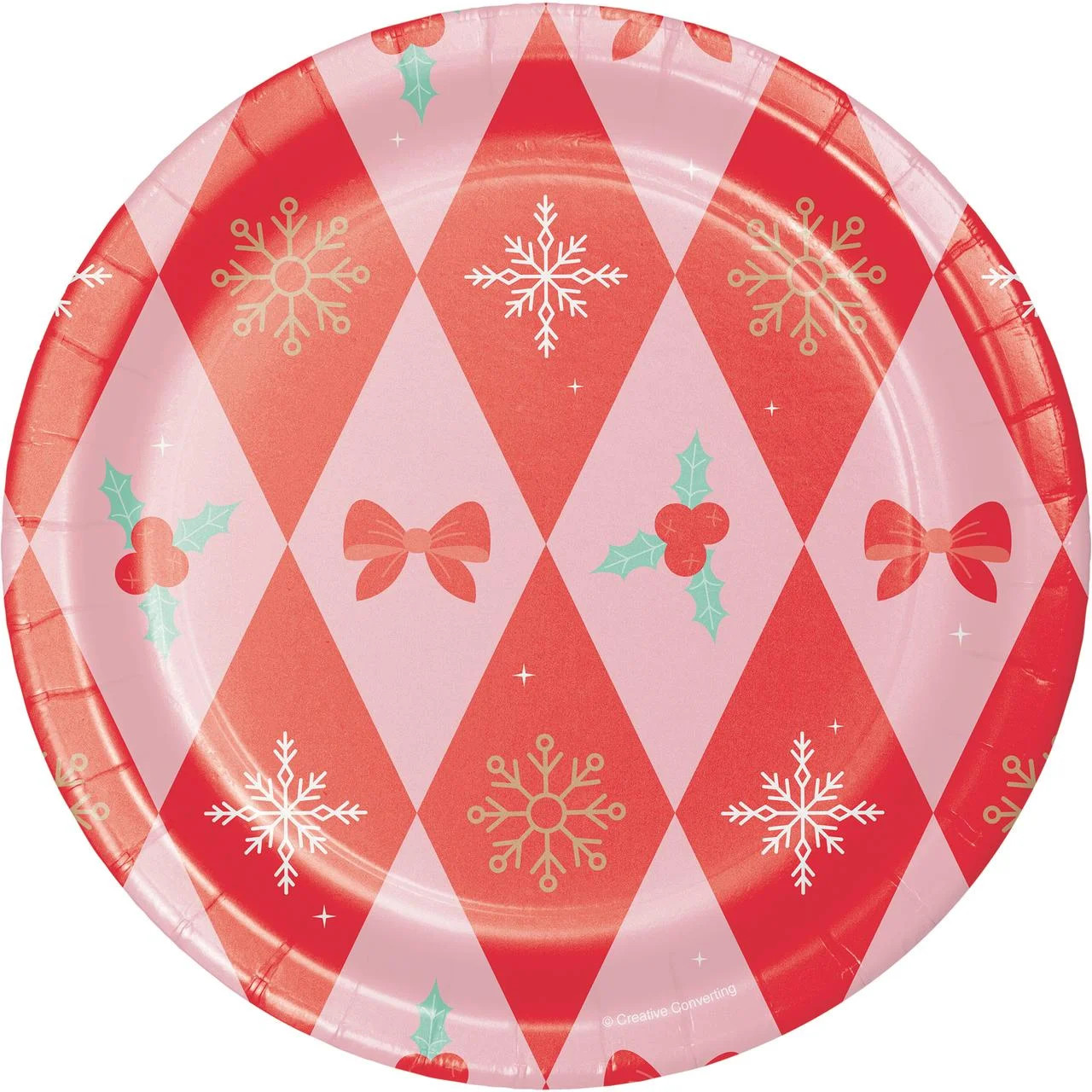 Multi-Color Nutcracker Disposable Dessert Paper Plates, 7 in, 24 Count, by Holiday Time | Walmart (US)