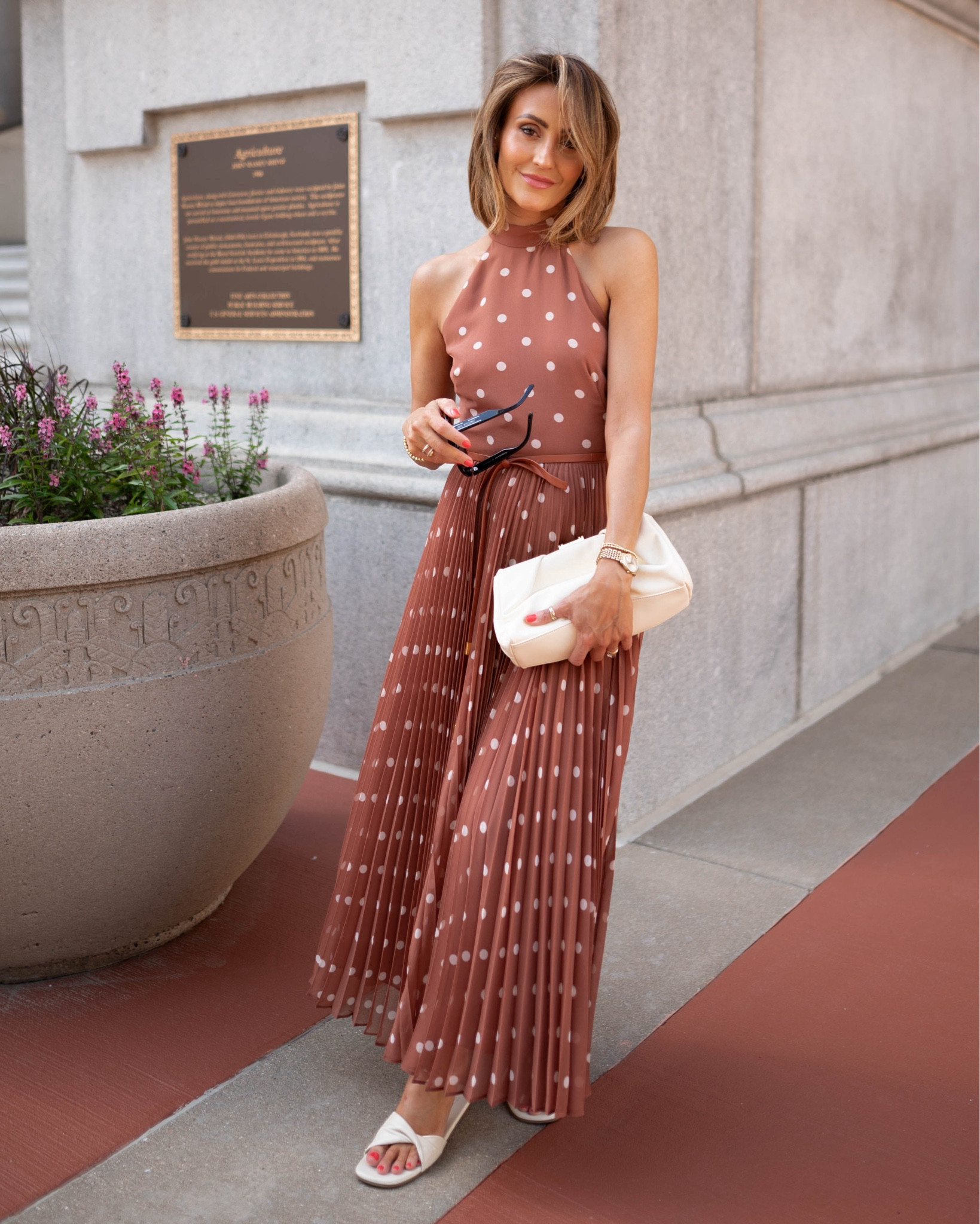 This dress Instantly took me to “Pretty Woman” so chic and timeless! Size 0 - fits like a 4 US
These slides are the ones you have been loving and so comfy and chic!! 

#LTKParties #LTKShoeCrush #LTKStyleTip