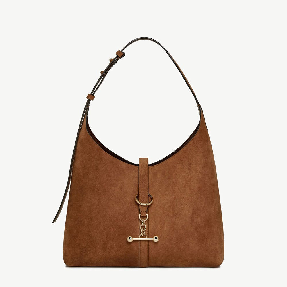 Kite Hobo - Tan Suede | Strathberry | Strathberry