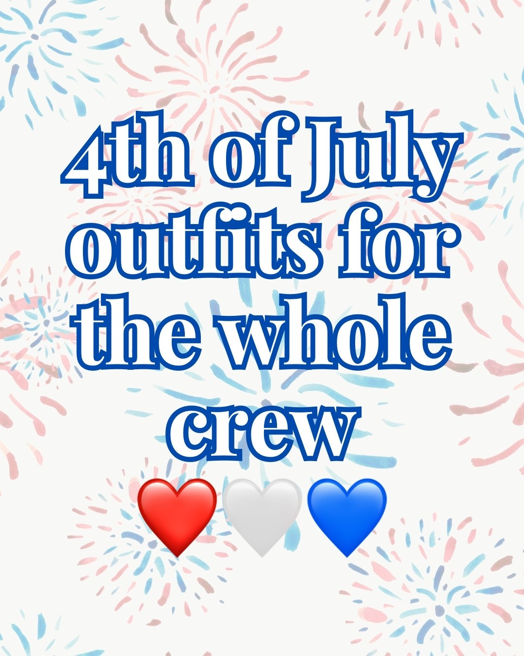 From backyard BBQs to fireworks after dark, these festive finds have the whole family covered for the 4th of July. ✨🇺🇸❤️🤍💙

#LTKMens #LTKKids #LTKSeasonal