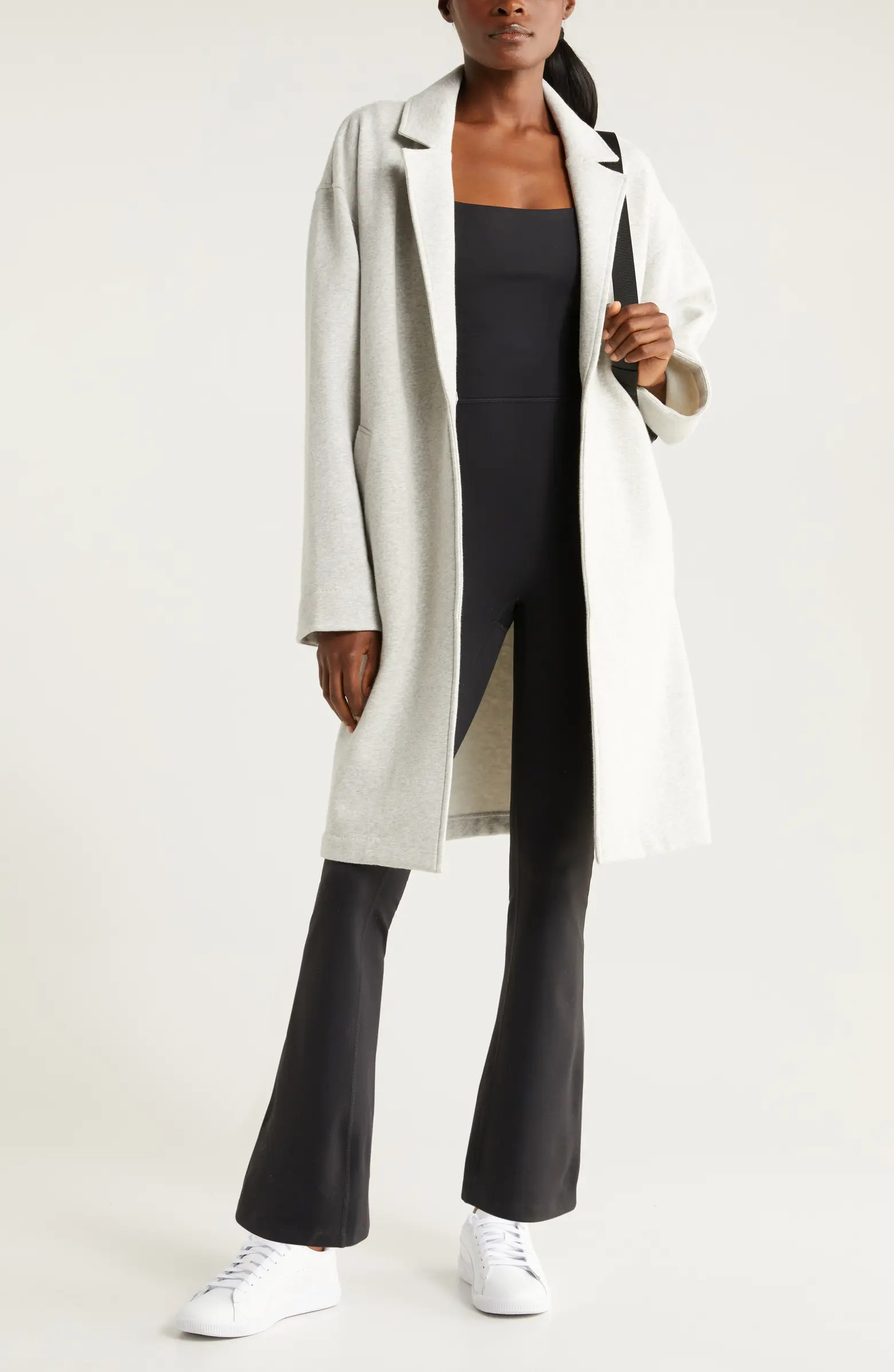 Cloud Fleece Longline Blazer | Nordstrom
