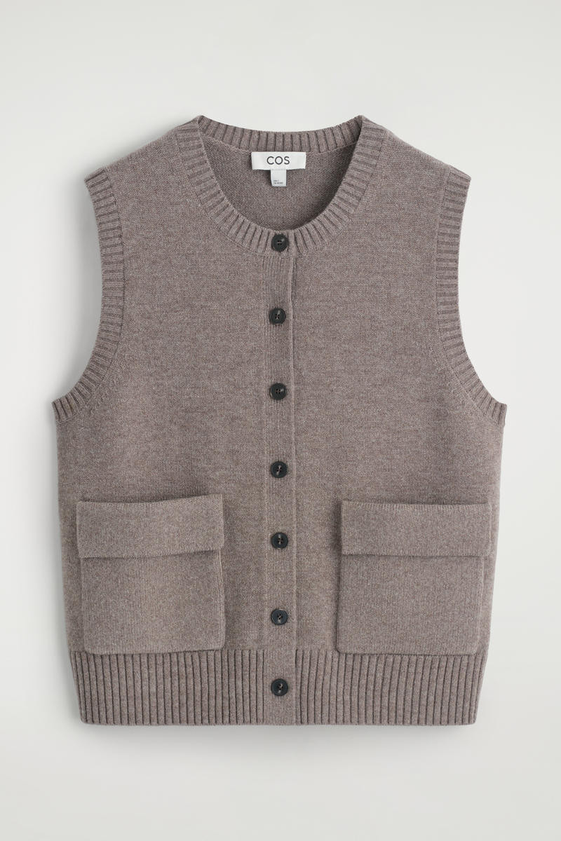 Weste Aus Merinowolle Mit Knöpfen | COS (EU)