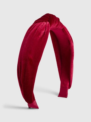 Toddler Velvet Knotted Headband | Gap (US)