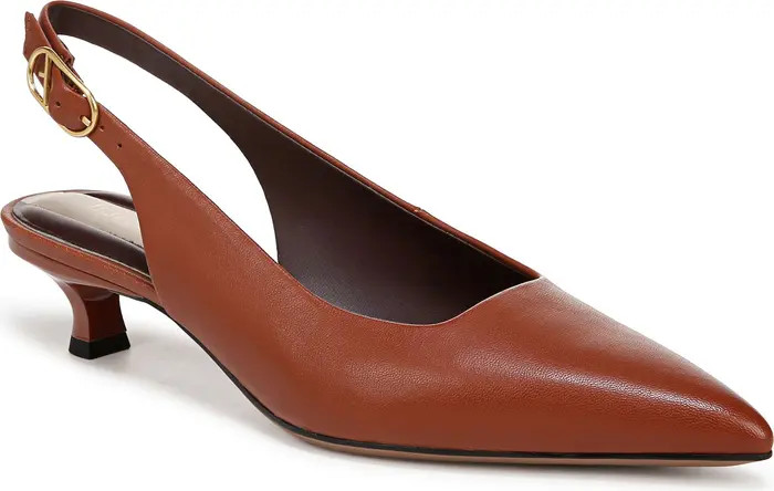 Marlow Slingback Kitten Heel Pump (Women) | Nordstrom
