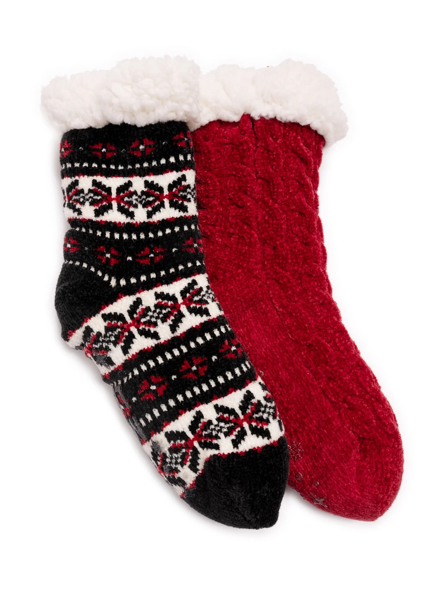 Muk Luks Women's Cabin Socks, 2-Pack | Walmart (US)