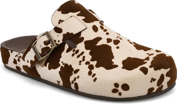 MIA Animal Print Buckle Mule (Women) | Nordstromrack | Nordstrom Rack