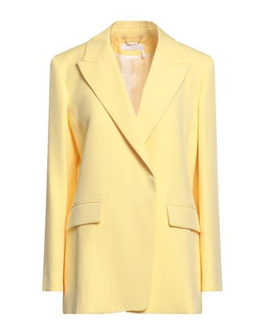 Chloé Woman Blazer Yellow Size 4 Silk | YOOX (US)