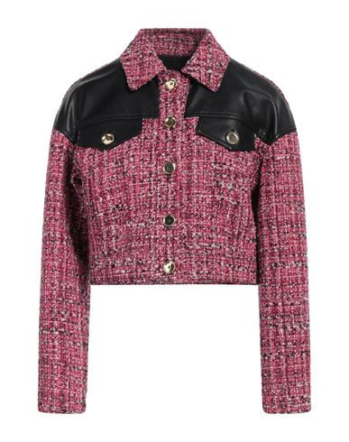 Pinko Woman Jacket Fuchsia Size 4 Cotton, Acrylic, Polyester, Wool, Synthetic fibers | YOOX (US)