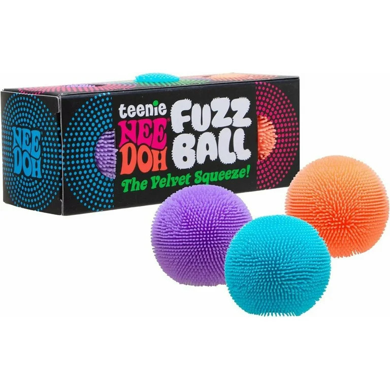 Teenie Nee Doh Fuzz Ball 3-Pack | Walmart (US)