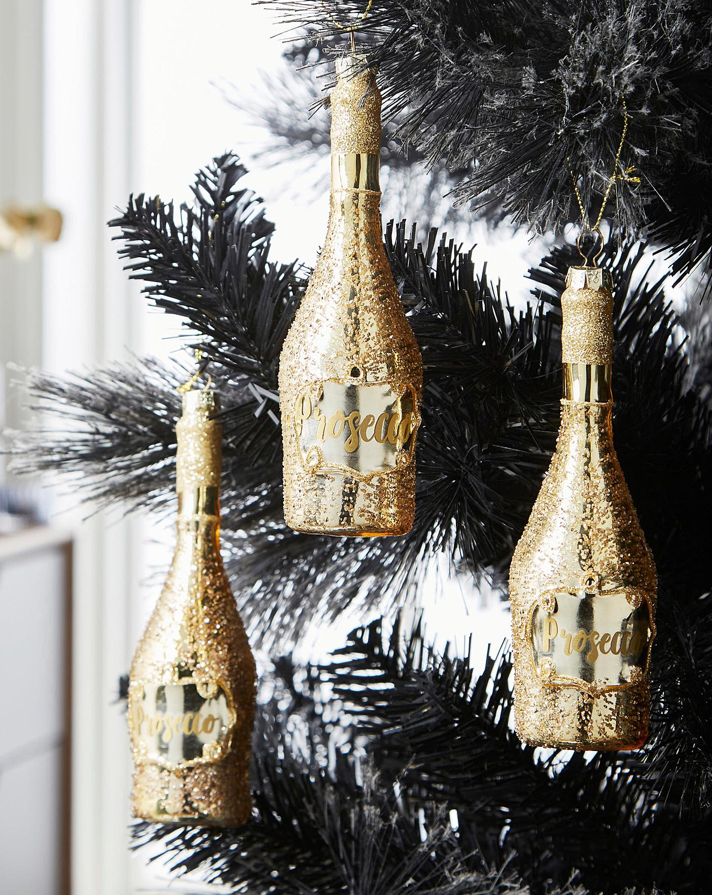 Christmas 3 Prosecco Glass Baubles | JD Williams (UK)