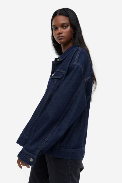 Oversized Denim Jacket | H&M (US + CA)