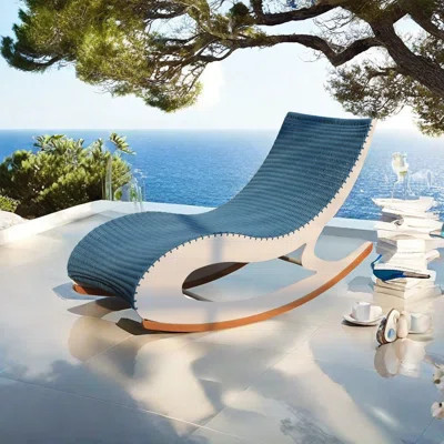 Outdoor Chaise Lounge Pool Beach Villa Patio Ratta Outdoor Chaise Lounge | Wayfair North America
