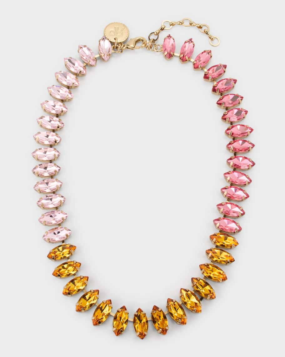 Emilie Aurora Crystal Goldtone Necklace | Neiman Marcus