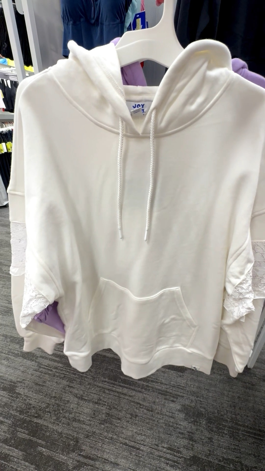 Target Lace Trim Sweatshirt | Athleisure | Pullover Hoodie

#LTKootd #LTKSeasonal #LTKTall