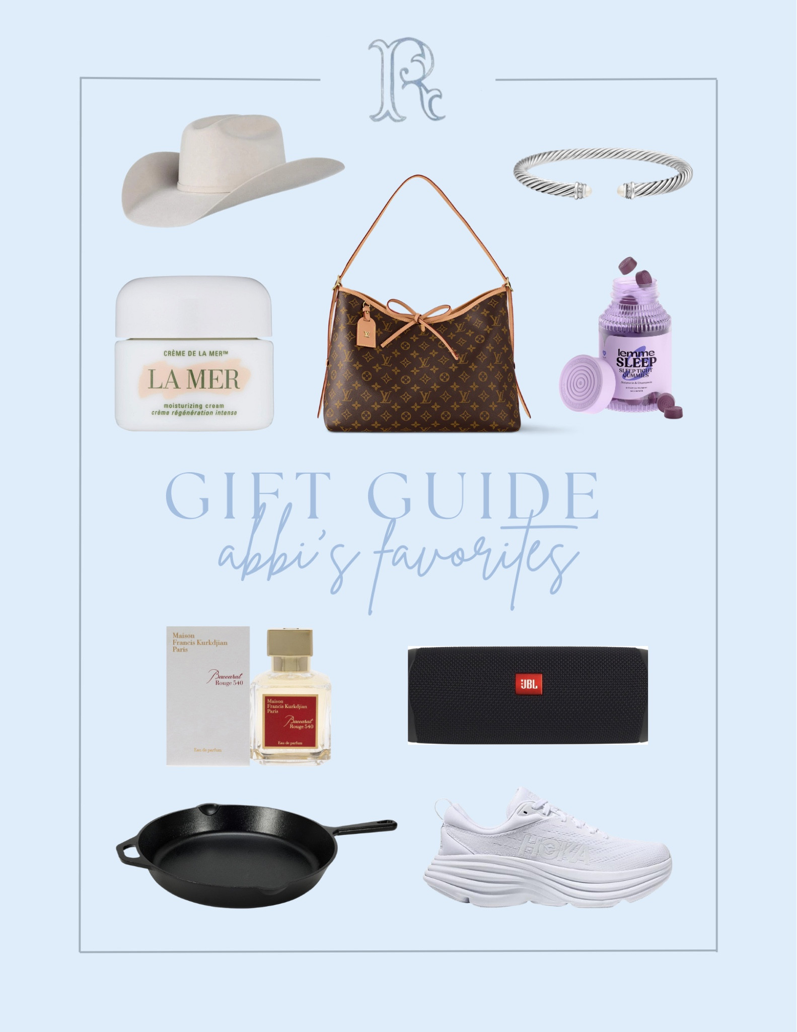 Abbi’s Favorites Gift Guide 

Gifts for Her | Gifts for Mom | Gifts for friends | Gift ideas | lemme sleep | Perfume | Louis Vuitton | Western Gifts | Cooking Gifts |  

#LTKHoliday #LTKU #LTKGiftGuide