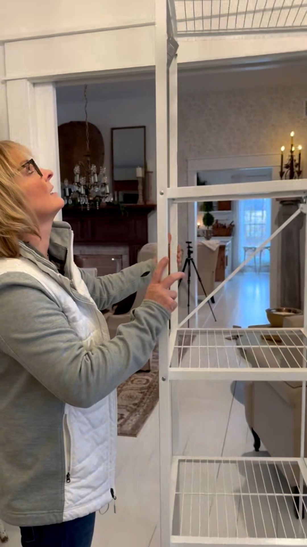 This Origami storage shelf from @HSN is excellent if you need portable storage or something you can easily fold flat to store away or put in the vehicle to take with you. It’s very sturdy and looks nice. 

#LTKstorytime #LTKHome #LTKFindsUnder100