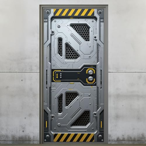 Outer Space Door Cover Galaxy Alien Theme Door Decoration Spaceship Indoor Backdrop Space Party S... | Amazon (US)
